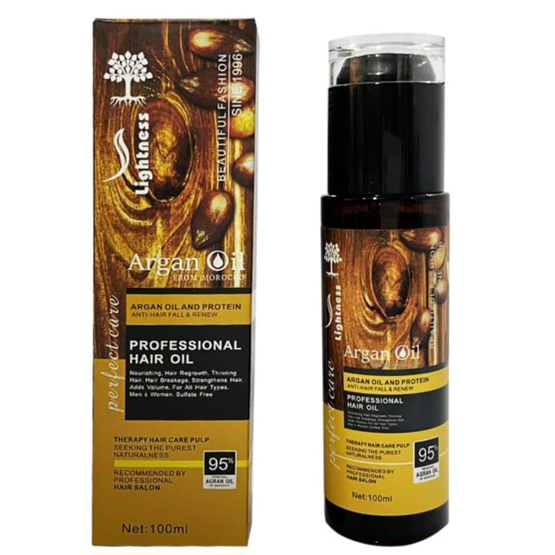 روغن مو آرگان لایتنس