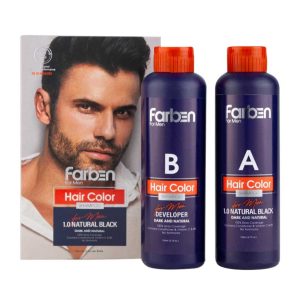 شامپو رنگ مشگی مردانه فاربن