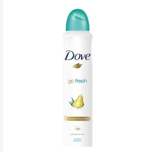 اسپری بدن ضد تعریق داو Dove مدل go Fresh بارایحه گلابی و آلوراء ۲۵۰ میلی لیتر